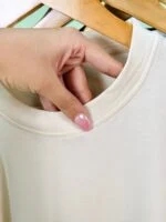 تیشرت پنبه باکسی ماه و پروانه ( کرم دوبل ) - ( پک 4 عددی ) - GL - شناسه 00208038 - تصویر 8