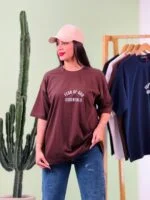 تیشرت پنبه نودی Fear Of God ( قهوه ای دوبل ) - ( پک 5 عددی ) - Gl - شناسه 00208054 - تصویر 4
