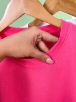 تیشرت پنبه باکسی ساده رنگی ( پک 2 عددی ) – GL – شناسه 00208038 - تصویر 7