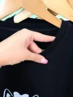 تیشرت پنبه استاندارد Cat Mom (تک مشکی ) - ( پک 3 عددی ) - RT - شناسه 00208059 - تصویر 6