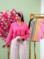 شومیز جگوار کراپی پاستیلی ( پک 7 عددی ) - Sb - شناسه 00214054 - تصویر 4