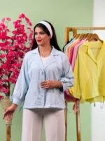 شومیز جگوار آستین پاپیون پاستیلی ( پک 8 عددی ) - Sb - شناسه 00214053 - تصویر 3