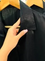 شومیز حلقه ای مشکی ( پک 2 عددی ) - Vn - شناسه 00214065 - تصویر 7