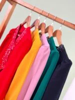 شومیز الیزه نگینی دو سایزه - ( پک 10 عددی ) - Vn - شناسه 00214060 - تصویر 11