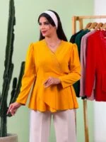 شومیز الیزه نگینی دو سایزه - ( پک 10 عددی ) - Vn - شناسه 00214060 - تصویر 4