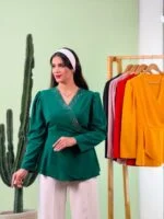 شومیز الیزه نگینی دو سایزه - ( پک 10 عددی ) - Vn - شناسه 00214060 - تصویر 5