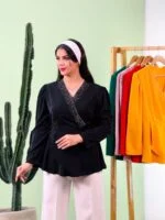شومیز الیزه نگینی دو سایزه - ( پک 10 عددی ) - Vn - شناسه 00214060 - تصویر 7