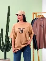 تیشرت پنبه نودی NY 3XL ( پک 5 عددی ) - GL - شناسه 00208009