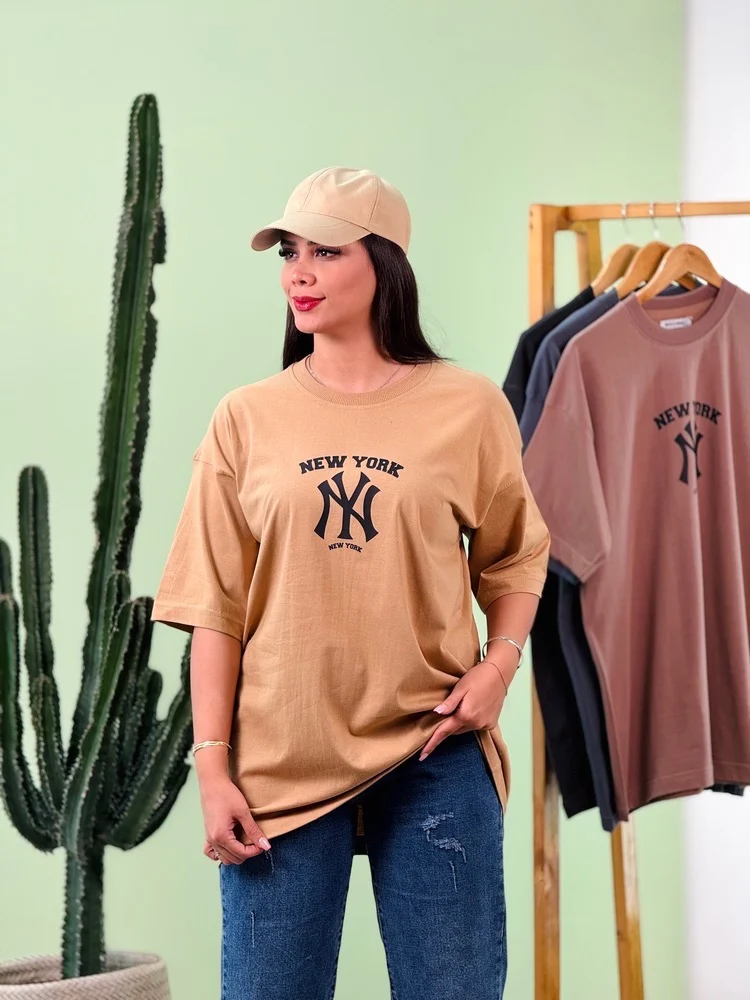 IMG_3574 تیشرت پنبه نودی NY 3XL ( پک 5 عددی ) - GL - شناسه 00208009 - تصویر 1