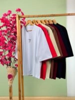 تیشرت پنبه باکسی نخ 28 پاپیون کوچک ( پک 7 عددی ) - Son - شناسه 00208001 - تصویر 2