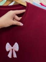 تیشرت پنبه باکسی نخ 28 پاپیون صورتی ( پک 7 عددی ) - Son - شناسه 00208001 - تصویر 9