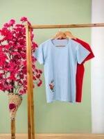 تیشرت پنبه قواره استاندار بانی نارنجی ( پک 2 عددی ) – St – شناسه 00208055 - تصویر 2