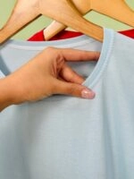 تیشرت پنبه قواره استاندار بانی نارنجی ( پک 2 عددی ) – St – شناسه 00208055 - تصویر 4