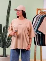 تیشرت پنبه فری سایز نخ 28 She Is ( پک 9 عددی ) - Gl - شناسه 00208002 - Image 4