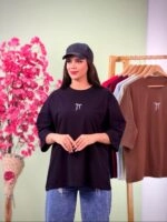 تیشرت پنبه باکسی نخ 28 پاپیون کوچک ( پک 7 عددی ) - Son - شناسه 00208001 - تصویر 7