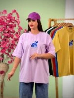 تیشرت پنبه رنگی 3XL ماه و پروانه ( پک 9 عددی ) - GL - شناسه 00208053 - تصویر 4