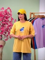 تیشرت پنبه رنگی 3XL ماه و پروانه ( پک 9 عددی ) - GL - شناسه 00208053