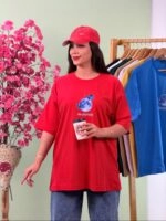 تیشرت پنبه رنگی 3XL ماه و پروانه ( پک 9 عددی ) - GL - شناسه 00208053 - تصویر 5