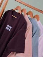 تیشرت پنبه فری سایز نخ 28 Miu Miu ( پک 5 عددی ) - Gl - شناسه 00208002 - تصویر 8