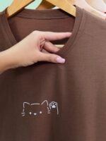 تیشرت پنبه باکسی نخ 28 Hi Cat ( پک 6 عددی ) - Son - شناسه 00208001 - تصویر 9
