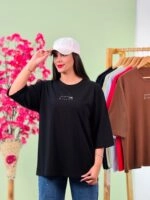 تیشرت پنبه باکسی نخ 28 Hi Cat ( پک 6 عددی ) - Son - شناسه 00208001 - تصویر 7