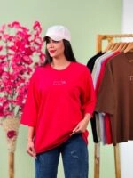 تیشرت پنبه باکسی نخ 28 Hi Cat ( پک 6 عددی ) - Son - شناسه 00208001 - تصویر 3