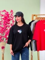 تیشرت پنبه باکسی نخ 28 لاکپشت ( پک 6 عددی ) - Son - شناسه 00208001 - تصویر 7