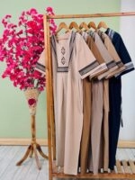 پیراهن لینن چاپی ( پک 5 عددی ) - Ghr - شناسه 00206002 - تصویر 2