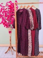 پیراهن پفکی گل ریز ( پک 4 عددی ) - Ghr - شناسه 00206001 - تصویر 2
