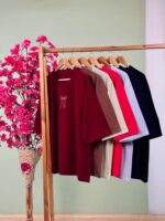 تیشرت پنبه باکسی نخ 28 پاپیون سفید و مشکی ( پک 7 عددی ) - Son - شناسه 00208001 - Image 2