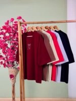تیشرت پنبه باکسی نخ 28 پاپیون سفید و مشکی ( پک 7 عددی ) - Son - شناسه 00208001 - تصویر 2