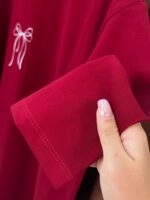 تیشرت پنبه باکسی نخ 28 پاپیون سفید و مشکی ( پک 7 عددی ) - Son - شناسه 00208001 - تصویر 8