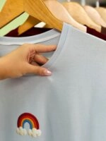 تیشرت پنبه باکسی نخ 28 رنگین کمان ( پک 7 عددی ) - Son - شناسه 00208001 - تصویر 10