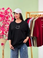 تیشرت پنبه باکسی نخ 28 لبخند ( پک 7 عددی ) - Son - شناسه 00208001 - تصویر 4