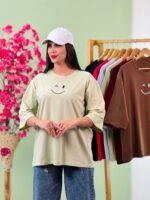 تیشرت پنبه باکسی نخ 28 لبخند ( پک 7 عددی ) - Son - شناسه 00208001 - تصویر 3