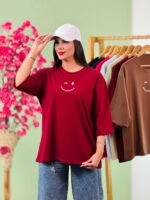 تیشرت پنبه باکسی نخ 28 لبخند ( پک 7 عددی ) - Son - شناسه 00208001