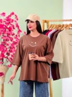 تیشرت پنبه باکسی نخ 28 لبخند ( پک 7 عددی ) - Son - شناسه 00208001 - تصویر 7