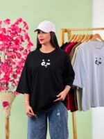تیشرت پنبه باکسی نخ 28 پاندا ( پک 7 عددی ) - Son - شناسه 00208001 - تصویر 9