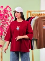 تیشرت پنبه باکسی نخ 28 خرس عروسکی ( پک 7 عددی ) - Son - شناسه 00208001 - تصویر 3