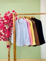 شومیز ینزی بغل چاک ( پک 6 عددی ) - Vn - شناسه 00214001 - Image 2
