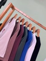 تیشرت باکسی نخ 28 پاپیون آلبالویی ( پک 7 عددی ) - Rt - شناسه 00208004 - تصویر 12