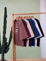 تیشرت باکسی نخ 28  Teddy Just Vibin ( پک 7 عددی ) - Rt - شناسه 00208004 - تصویر 2