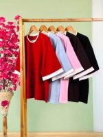 تیشرت پنبه تکه دوزی ( پک 5 عددی ) - Wm - شناسه 00208006 - تصویر 2