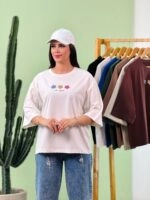 تیشرت باکسی نخ 28 سه گل ( پک 7 عددی ) - Rt - شناسه 00208004