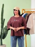 تیشرت باکسی نخ 28 سه گل ( پک 7 عددی ) - Rt - شناسه 00208004 - تصویر 8
