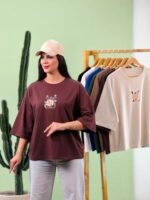 تیشرت باکسی نخ 28 LV  ( پک 7 عددی ) - Rt - شناسه 00208004 - تصویر 6