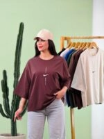 تیشرت باکسی نخ 28  Just Do It ( پک 7 عددی ) - Rt - شناسه 00208004 - تصویر 8