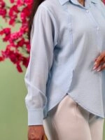 شومیز ینزی بغل چاک ( پک 6 عددی ) - Vn - شناسه 00214001 - Image 7