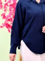 شومیز ینزی بغل چاک ( پک 6 عددی ) - Vn - شناسه 00214001 - Image 10