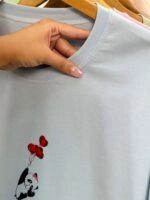 تیشرت باکسی پاستیلی پاندا قلبی  ( پک 8 عددی ) - Son - شناسه 00208007 - تصویر 10